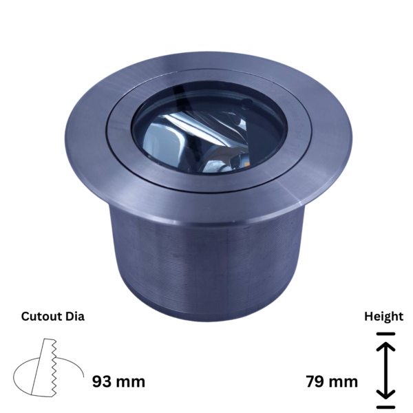 Asymmetrical Led Light Wall Washer Ground Burial 12 Watt