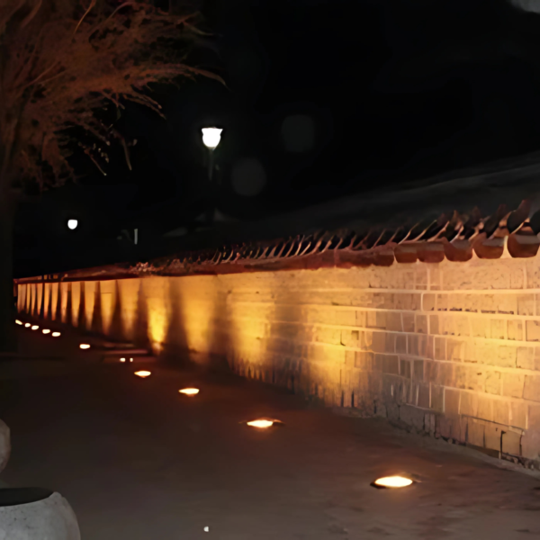 Asymmetrical Led Light Wall Washer Ground Burial 12 Watt