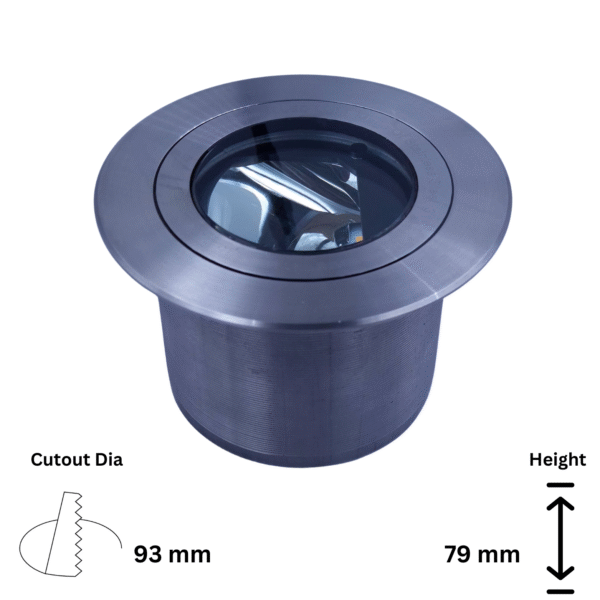Asymmetrical Led Light Wall Washer Ground Burial 12 Watt
