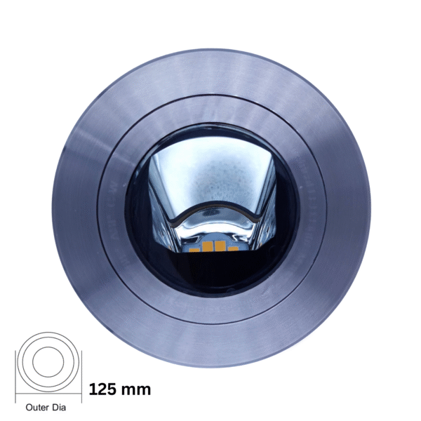 Asymmetrical Led Light Wall Washer Ground Burial 12 Watt